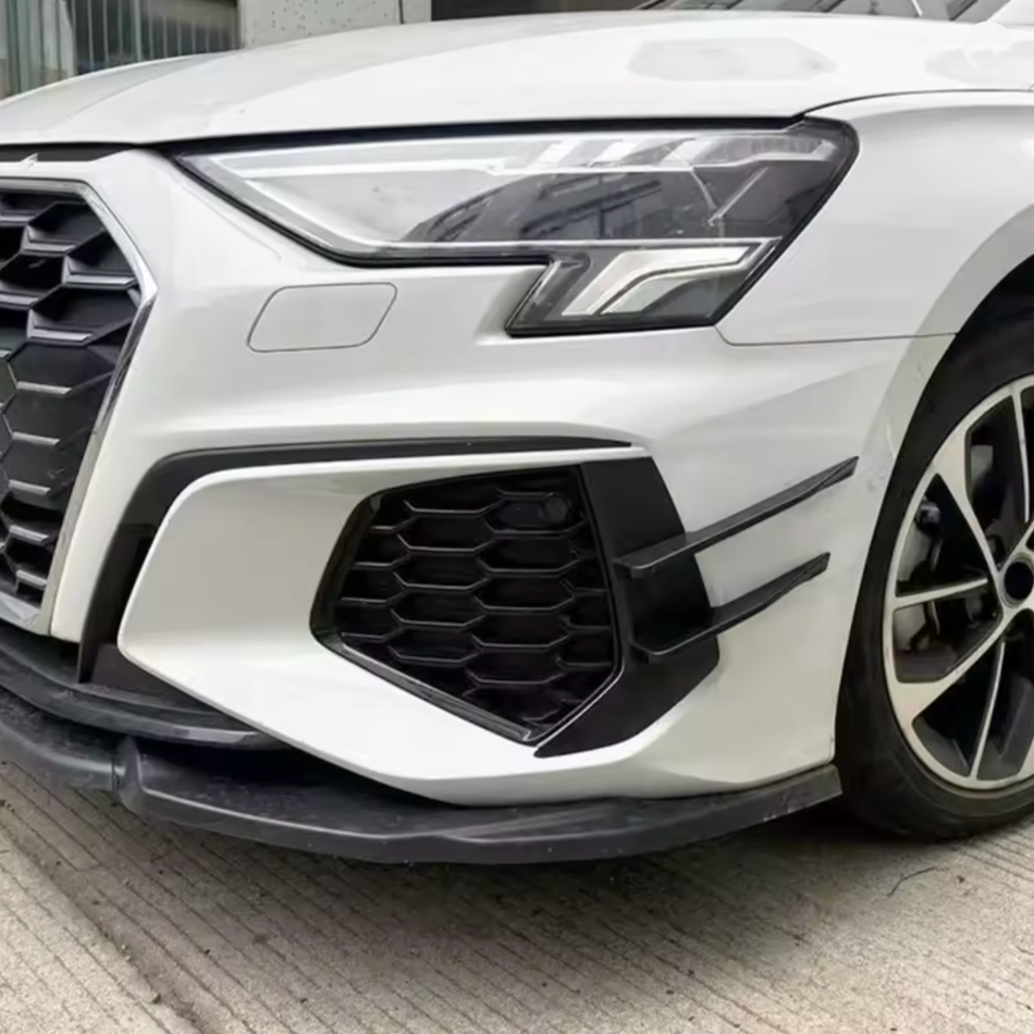 Audi A3 S-Line/S3 8Y Front Bumper Canards/Winglets