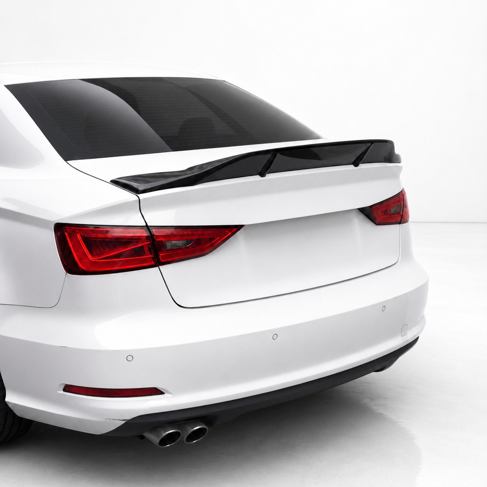 Audi A3/S3/RS3 8V and 8V.5 Sedan Carbon Fiber Rear Wing Spoiler V2