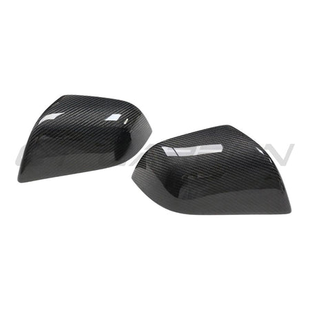 TESLA MODEL 3 2017-2023 CARBON FIBRE MIRRORS-Accessories-CT CARBON-CT Carbon - High-quality carbon fiber and gloss black aerodynamic parts for premium sports and luxury vehicles.