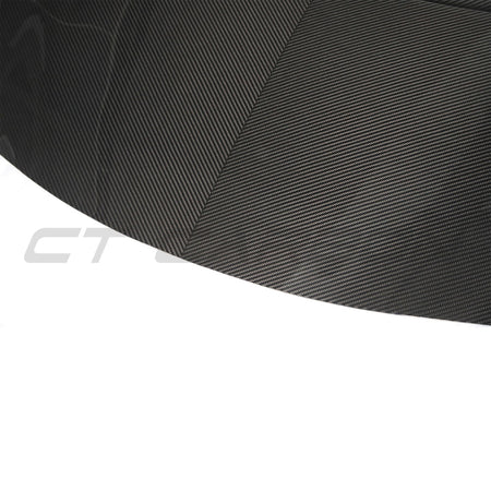 TOYOTA SUPRA 2019+ A90 CARBON FIBRE FRONT HOOD/BONNET-Bonnet-CT CARBON-CT Carbon - High-quality carbon fiber and gloss black aerodynamic parts for premium sports and luxury vehicles.