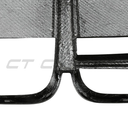 BMW 4 SERIES 2020+ G22/G23 CARBON FIBRE CSL GRILLE - WITH ACC-Grille-CT CARBON-CT Carbon - High-quality carbon fiber and gloss black aerodynamic parts for premium sports and luxury vehicles.