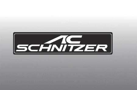 AC Schnitzer number plate (98900120)