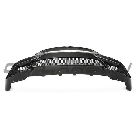 BMW F87 M2C CARBON PRE-PREG FIBRE FRONT BUMPER-Bumper-CT CARBON-CT Carbon - High-quality carbon fiber and gloss black aerodynamic parts for premium sports and luxury vehicles.