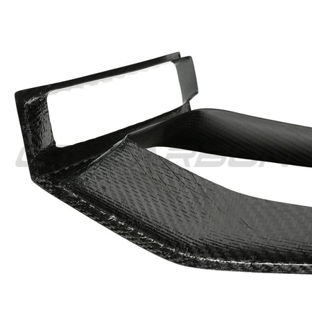 BMW X3M/X4M F97/F98 LCI 2022+ CARBON FIBRE FRONT BUMPER MIDDLE TRIM-Accessories-CT CARBON-CT Carbon - High-quality carbon fiber and gloss black aerodynamic parts for premium sports and luxury vehicles.