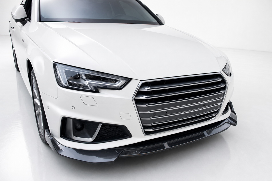 Audi A4 S-Line/S4 B9 Carbon Fibre Front Splitter Lip B Style