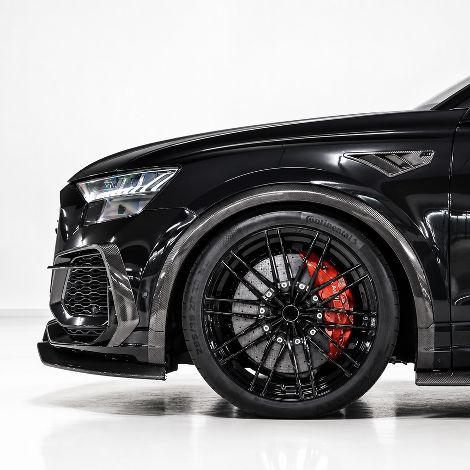 Audi RSQ8 4M Carbon Fiber Wheel Arch Trims
