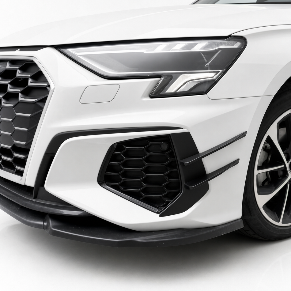 Audi A3 S-Line/S3 8Y Front Bumper Canards/Winglets