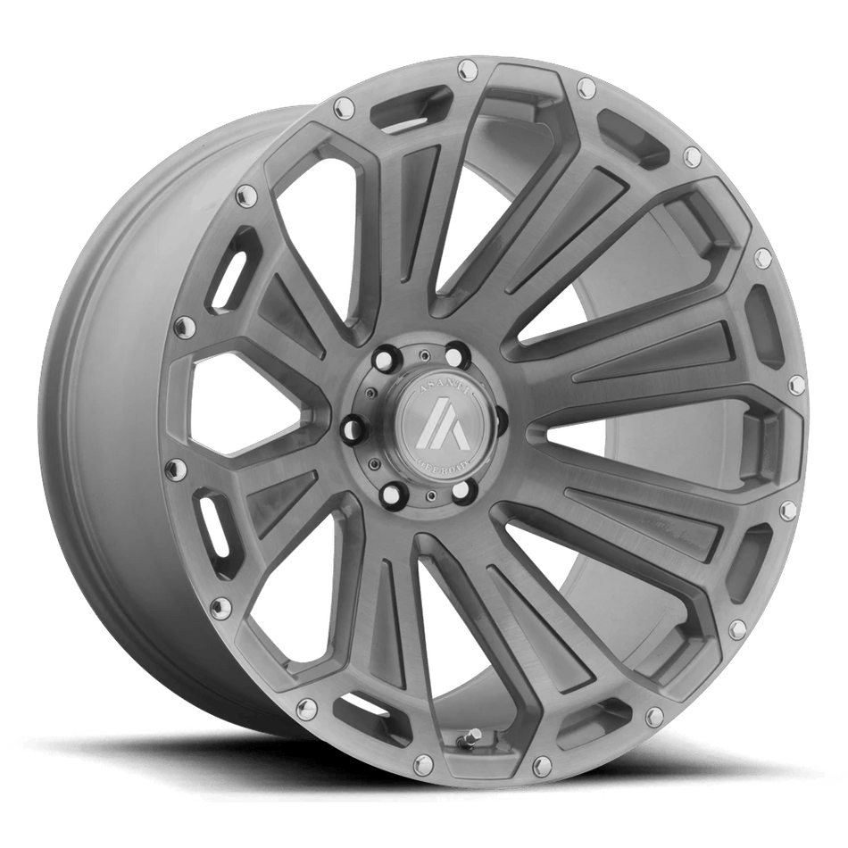 Asanti Off Road AB813 CLEAVER 20x10 ET-12 8x180 Titanium-brushed