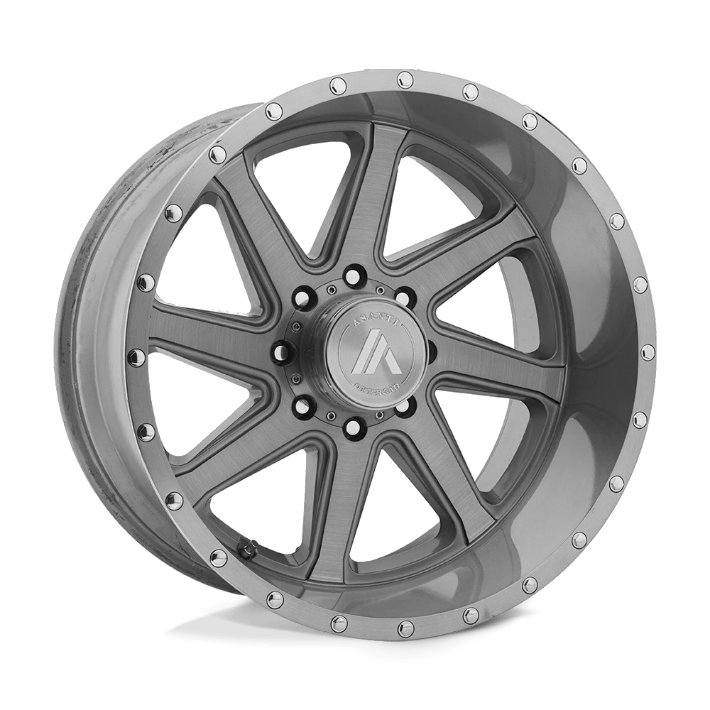 Asanti Off Road AB814 WINDMILL 20x12 ET-40 6x135 Titanium-brushed