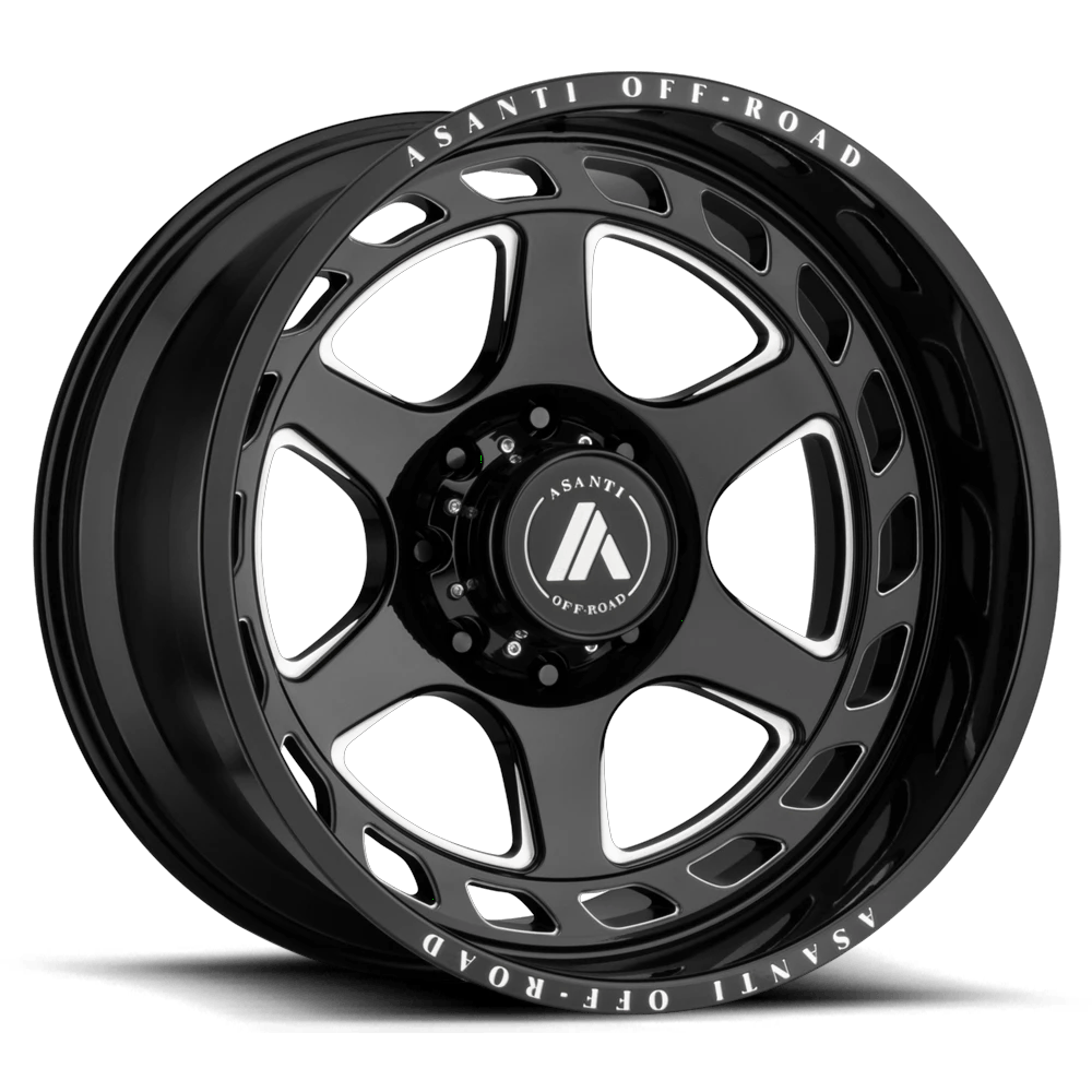 Asanti Off Road AB816 ANVIL 20x10 ET-18 6x139.7 Gloss Black Milled