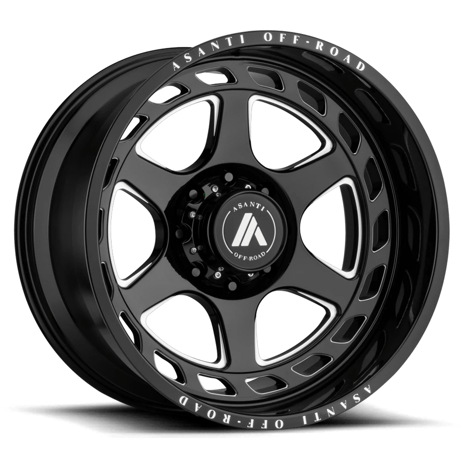 Asanti Off Road AB816 ANVIL 20x10 ET-18 6x139.7 Gloss Black Milled