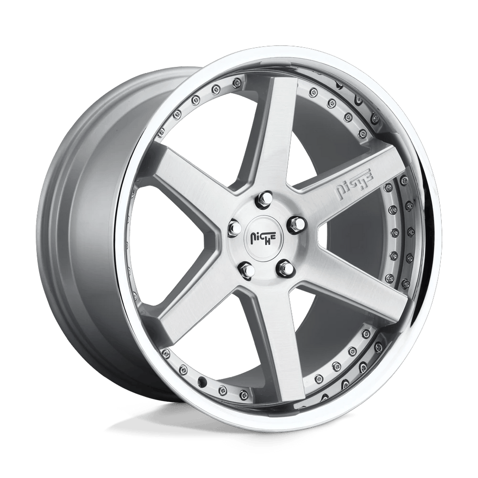Niche 1PC M193 ALTAIR 20x10.5 ET35 5x120 Gloss Silver