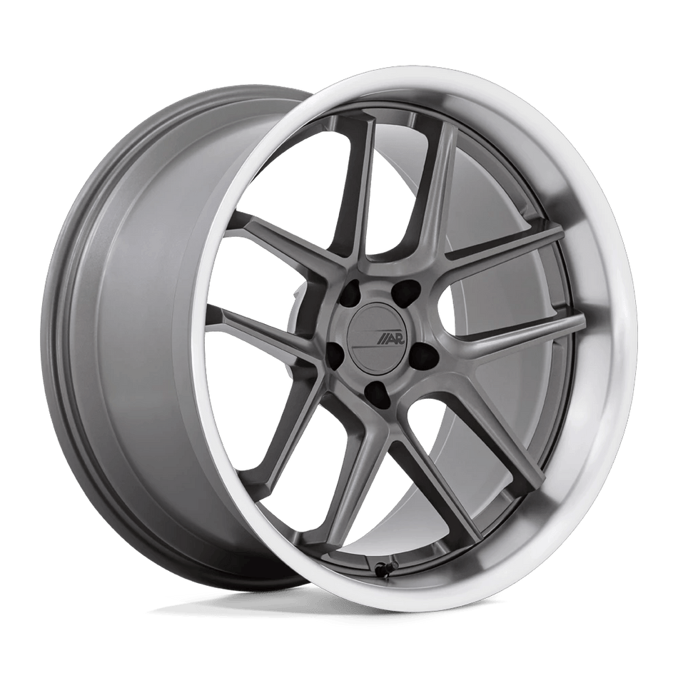 American Racing AR942 BISHOP 20x9.5 ET15 5x115 Matte Gunmetal w/ Machined Lip