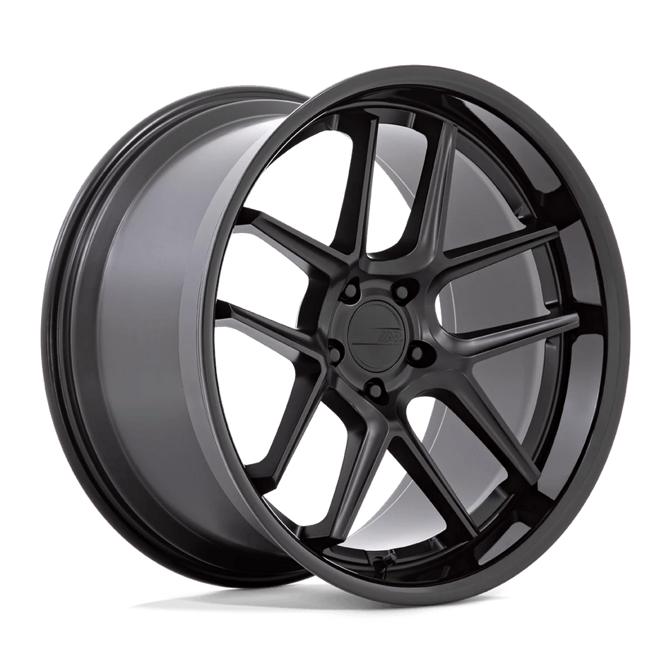American Racing AR942 BISHOP 20x11 ET22 5x115 Matte Black w/ Gloss Black Lip