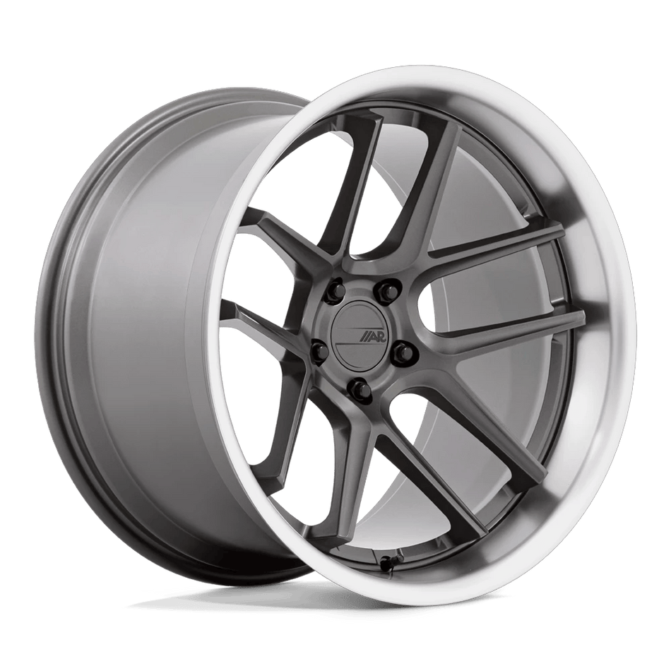 American Racing AR942 BISHOP 20x12 ET6 5x115 Matte Gunmetal w/ Machined Lip