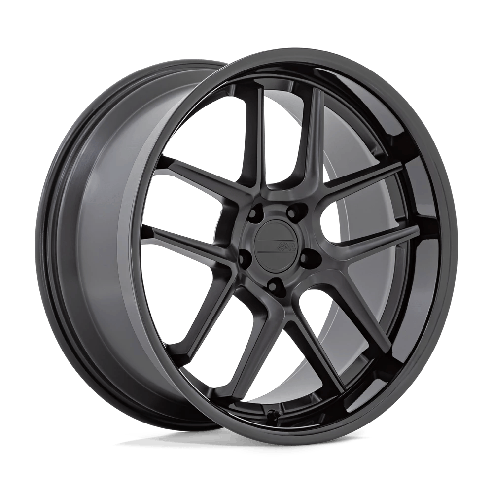 American Racing AR942 BISHOP 20x12 ET6 5x115 Matte Black w/ Gloss Black Lip