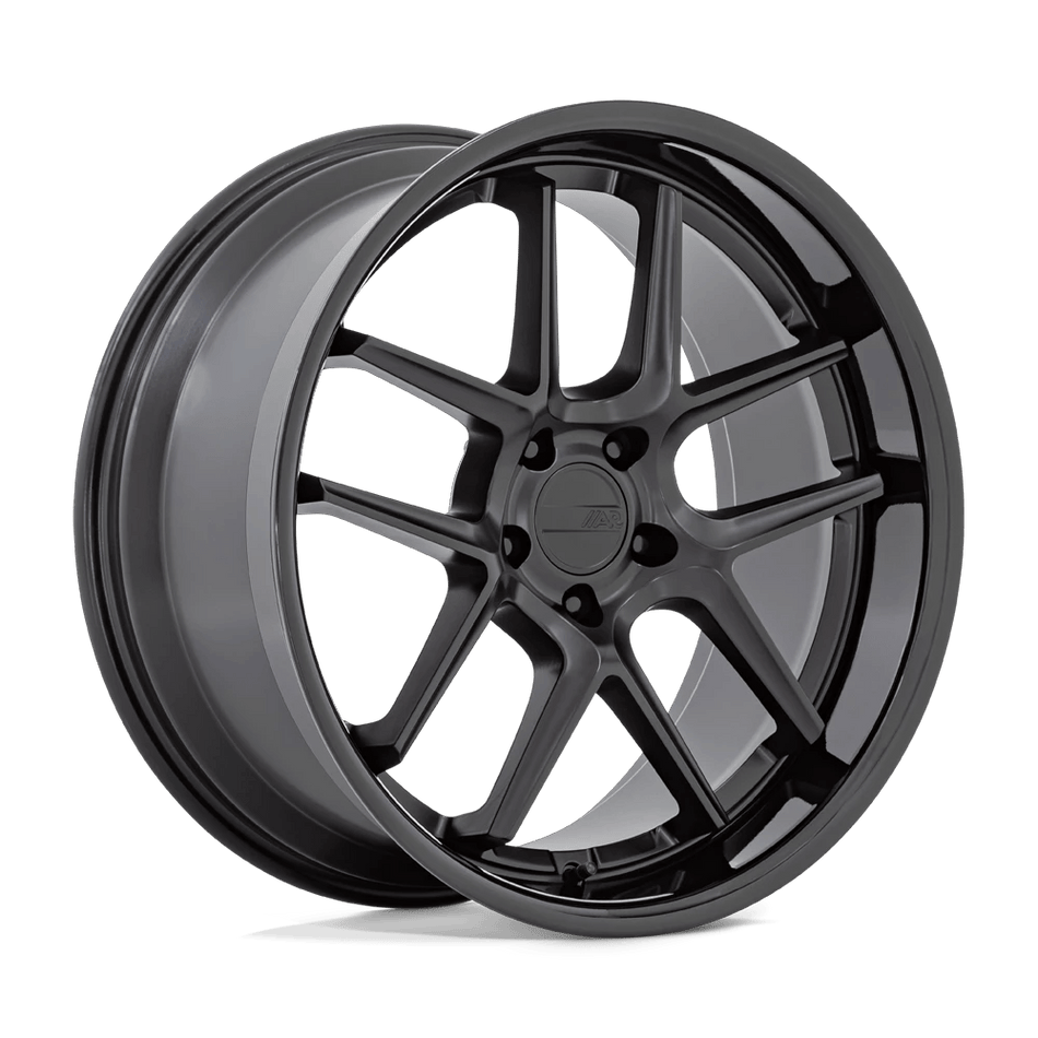 American Racing AR942 BISHOP 20x12 ET6 5x115 Matte Black w/ Gloss Black Lip