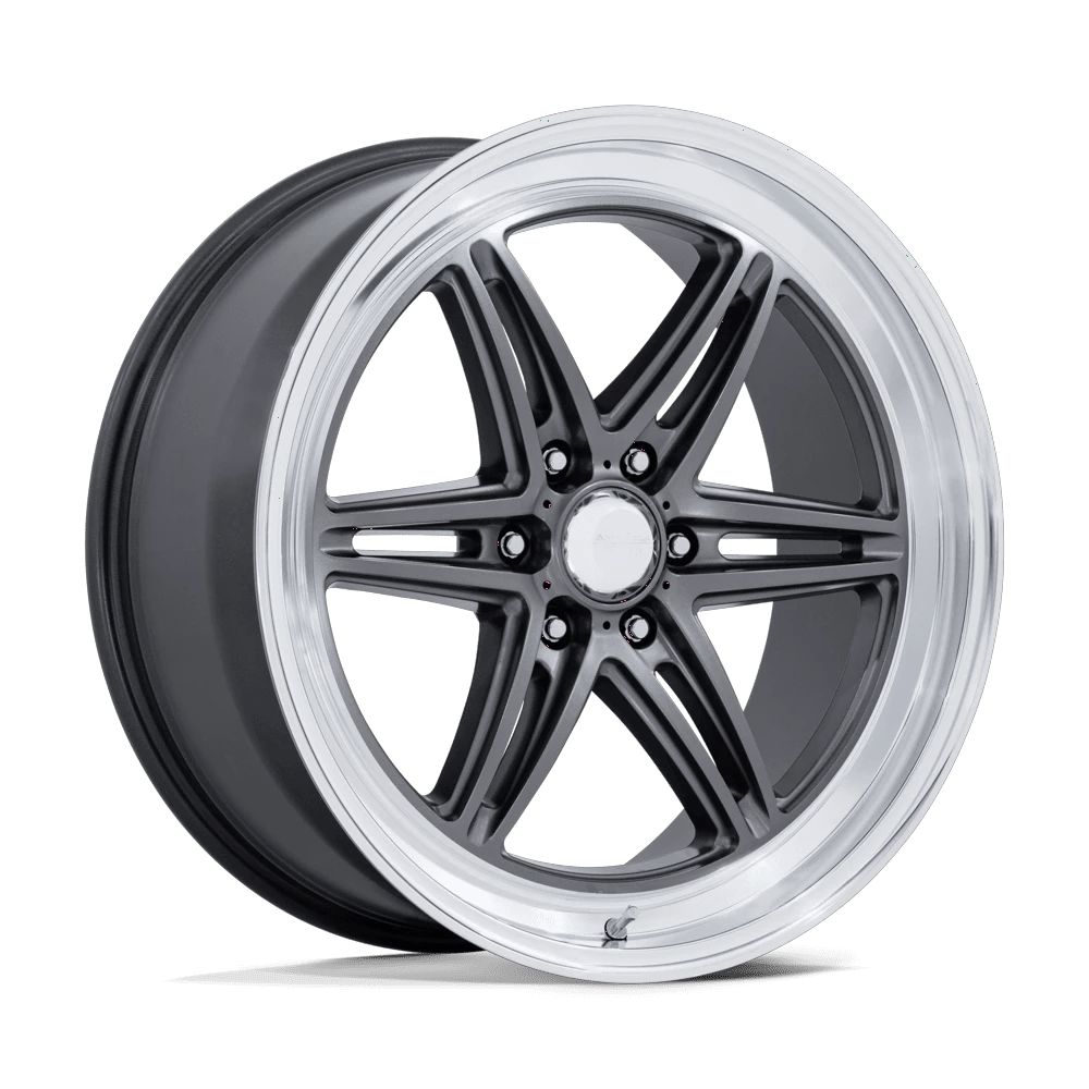 American Racing AR953 GROOVE 6 DRAG 20x9.5 ET25 6x139.7 Anthracite w/ Diamond Cut Lip
