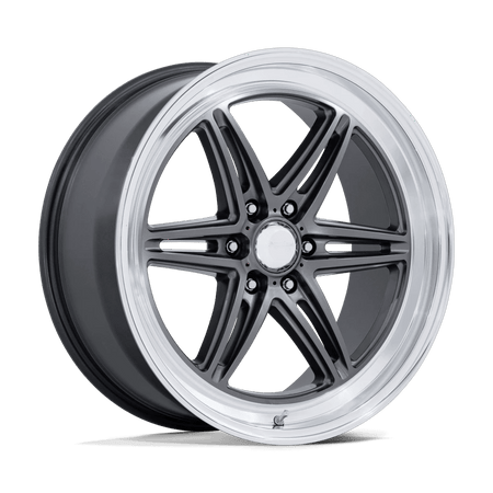 American Racing AR953 GROOVE 6 DRAG 20x9.5 ET25 6x139.7 Anthracite w/ Diamond Cut Lip