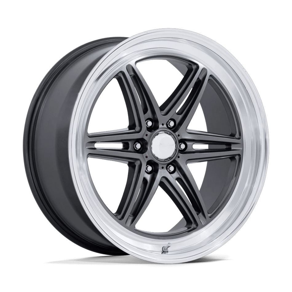American Racing AR953 GROOVE 6 DRAG 22x9.5 ET25 6x135 Anthracite w/ Diamond Cut Lip