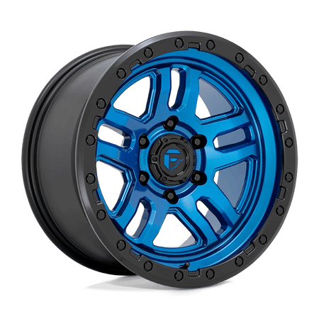 Fuel 1PC D790 AMMO 17x9 ET-12 6x135 Blue w/ Black Lip