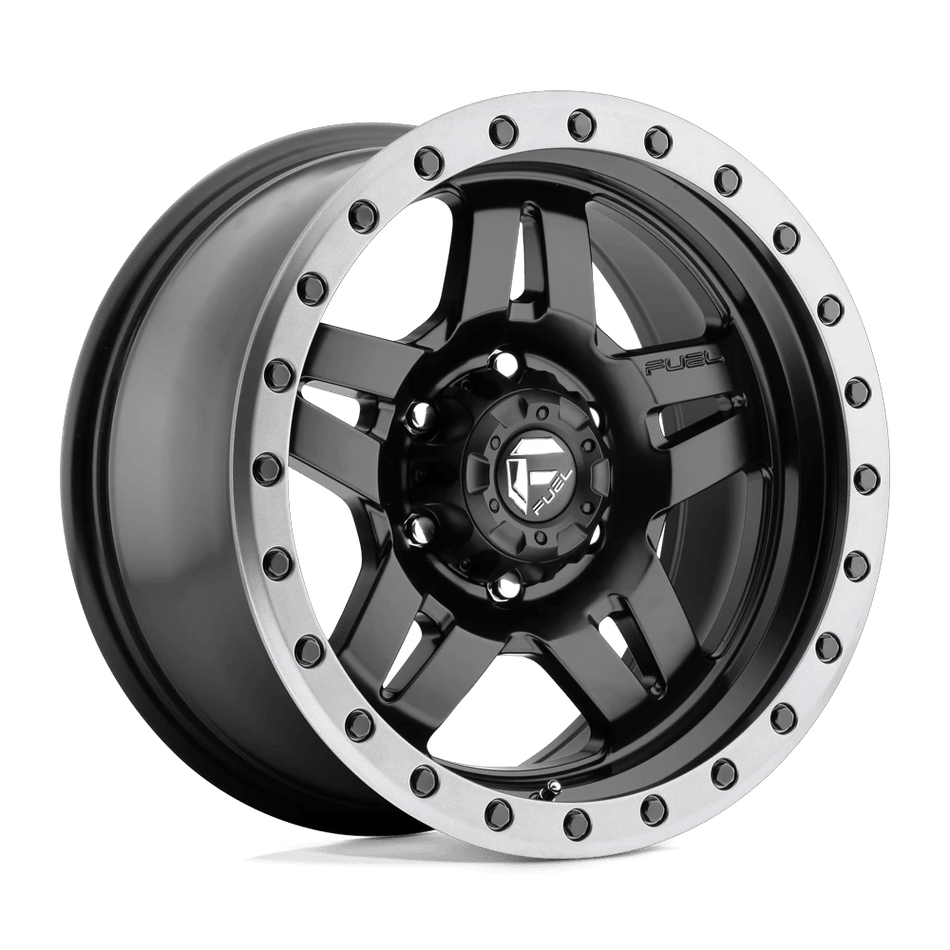 Fuel 1PC D557 ANZA 18x9 ET19 6x139.7 Matte Black Gunmetal Ring
