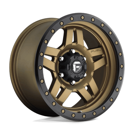 Fuel 1PC D583 ANZA 20x9 ET19 6x139.7 Matte Bronze Black Bead Ring