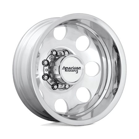 American Racing AR204 BAJA DUALLY 17x6 ET-134 8x165.1 Polished