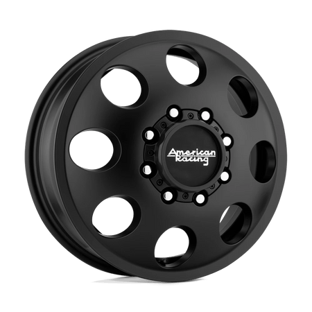 American Racing AR204 BAJA DUALLY 16x6 ET111 8x170 Satin Black