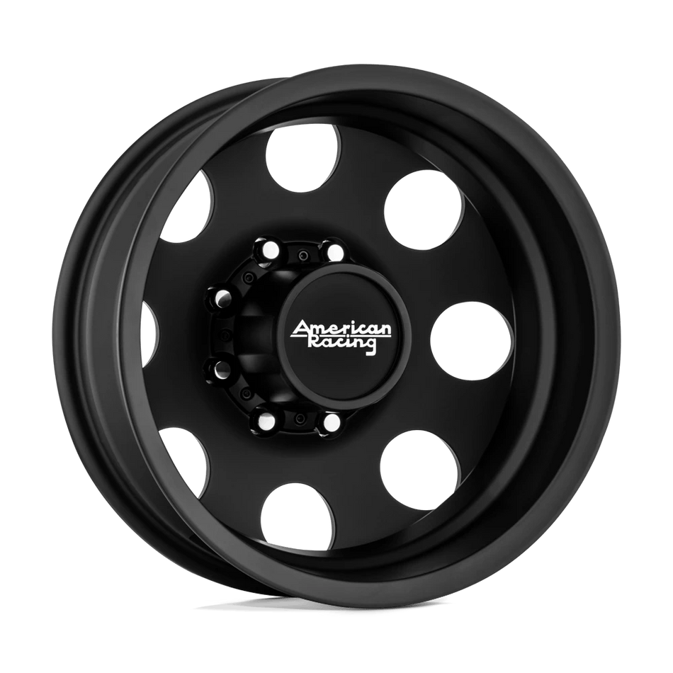 American Racing AR204 BAJA DUALLY 17x6 ET-134 8x165.1 Satin Black