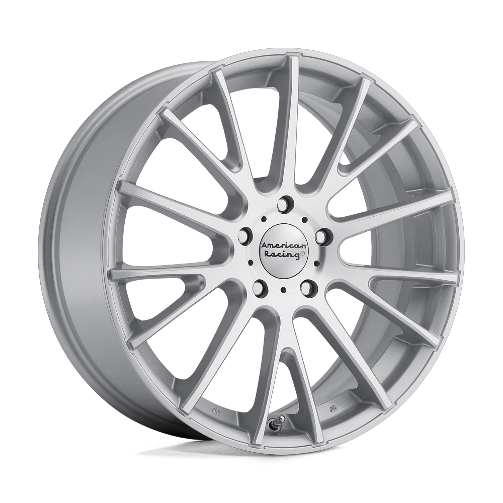 American Racing AR904 16x7 ET40 5x114.3 Silver Machined