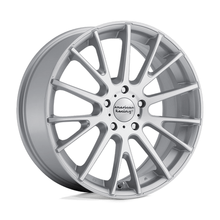 American Racing AR904 16x7 ET40 5x114.3 Silver Machined