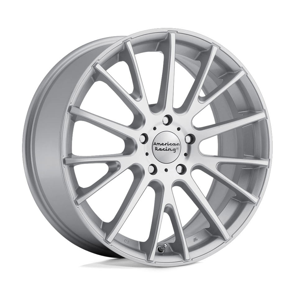 American Racing AR904 16x7 ET40 5x114.3 Silver Machined