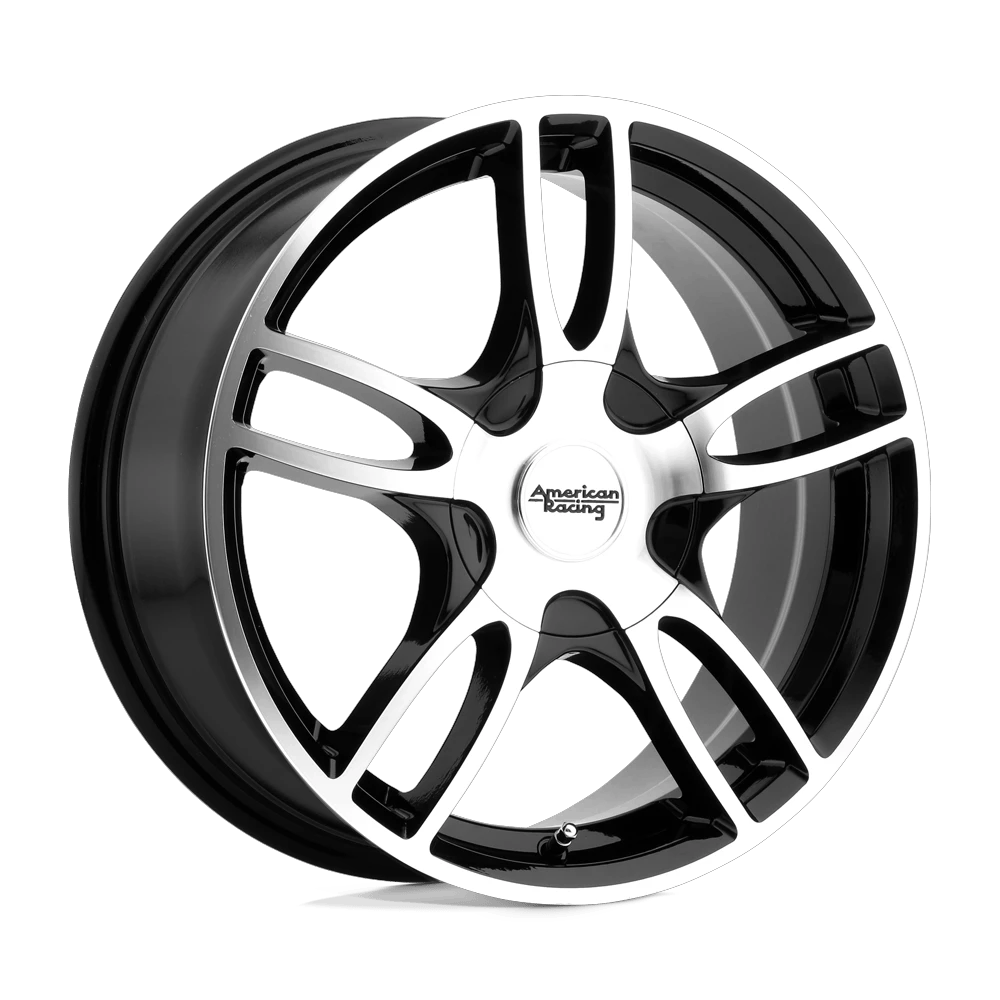 American Racing AR919 ESTRELLA 2 15x7 ET35 5x100/105 Gloss Black Machined