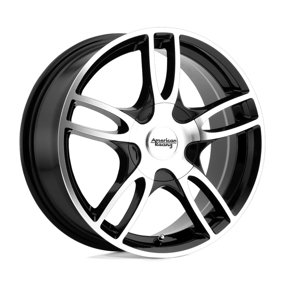 American Racing AR919 ESTRELLA 2 15x7 ET35 5x100/105 Gloss Black Machined