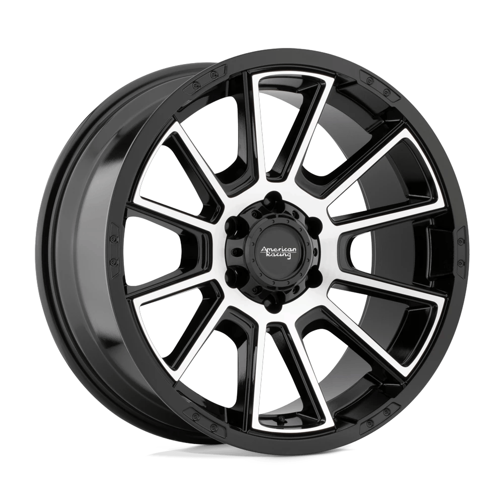 American Racing AR933 INTAKE 20x9 ET0 6x139.7 Gloss Black Machined