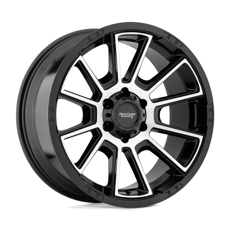 American Racing AR933 INTAKE 20x9 ET0 6x139.7 Gloss Black Machined