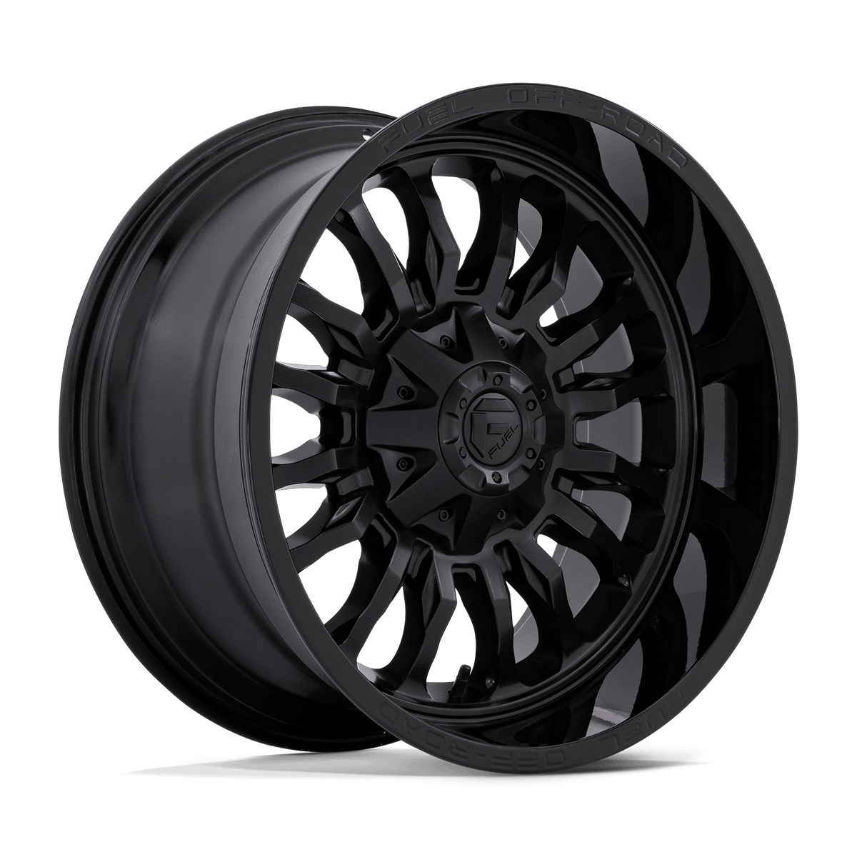 Fuel 1PC D796 ARC 20x10 ET-18 6x135/5.5 Matte Black w/ Gloss Black Lip