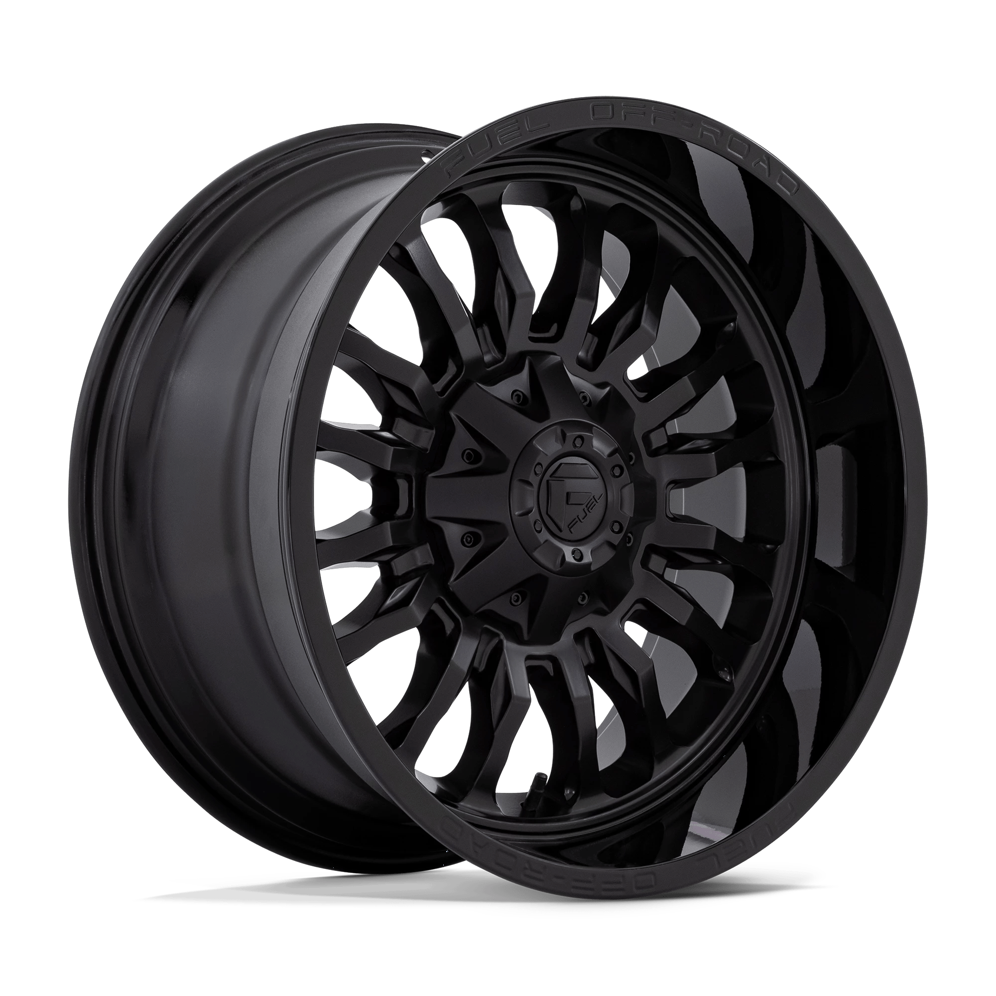Fuel 1PC D796 ARC 20x10 ET-18 6x135/5.5 Matte Black w/ Gloss Black Lip