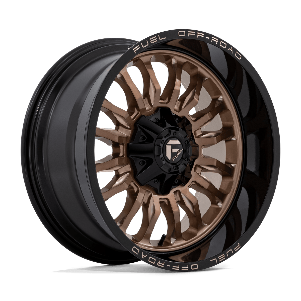 Fuel 1PC D797 ARC 20x10 ET-18 6x135/5.5 Platinum Bronze w/ Black Lip