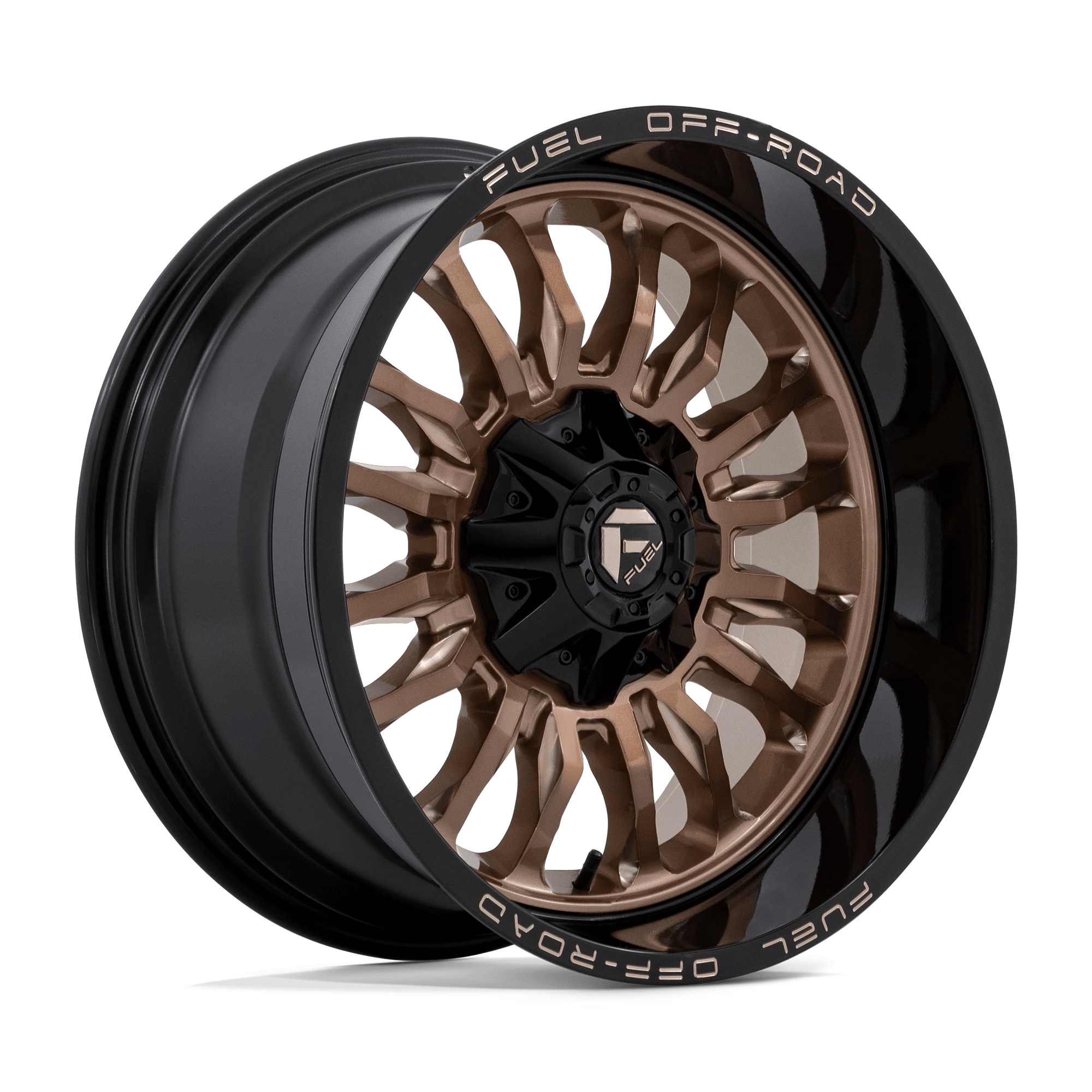 Fuel 1PC D797 ARC 20x10 ET-18 6x135/5.5 Platinum Bronze w/ Black Lip
