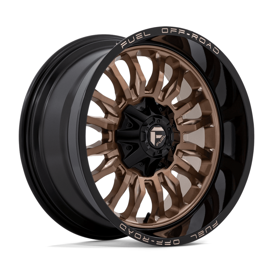 Fuel 1PC D797 ARC 20x10 ET-18 6x135/5.5 Platinum Bronze w/ Black Lip