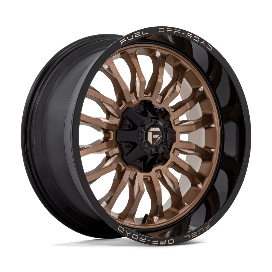 Fuel 1PC D797 ARC 22x10 ET-18 6x135/5.5 Platinum Bronze w/ Black Lip