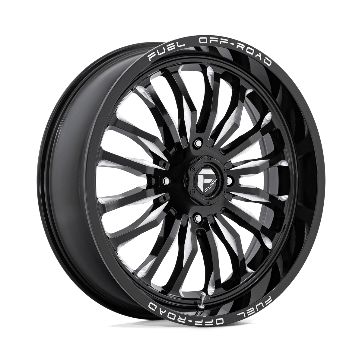 Fuel UTV D821 ARC UTV 22x7 ET13 4x137 Gloss Black Milled