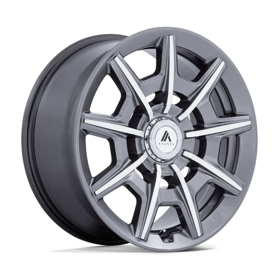 Asanti Black AB041 ESQUIRE 20x9 ET27 5x112/120 Gloss Anthracite Bright Machined