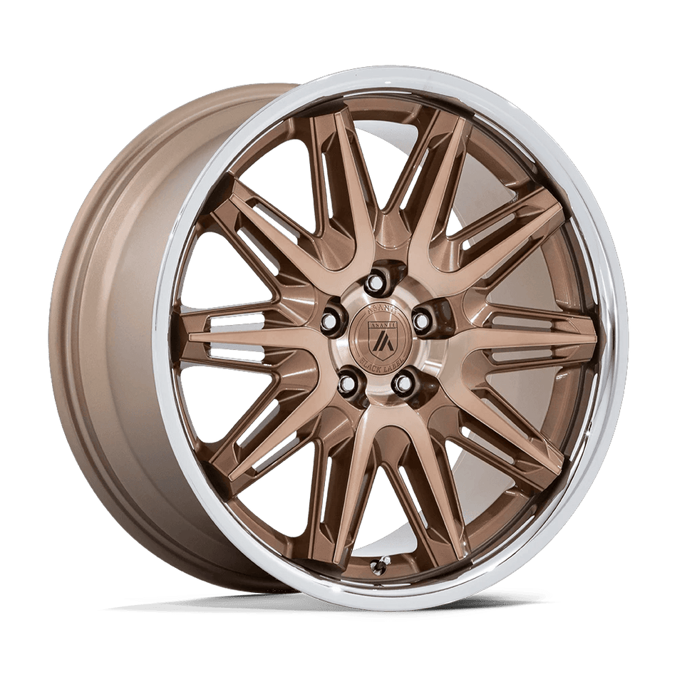 Asanti Black AB047 IMPERATOR 20x10.5 ET38 5x120 Bronze Machined w/ Stainless Steel Lip