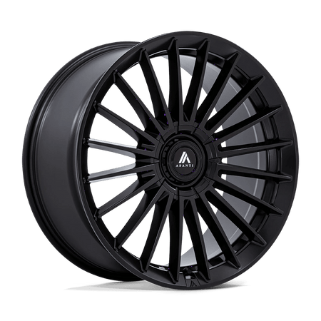 Asanti Black AB048 VICEROY 24x10 ET20 BLANK Matte Black