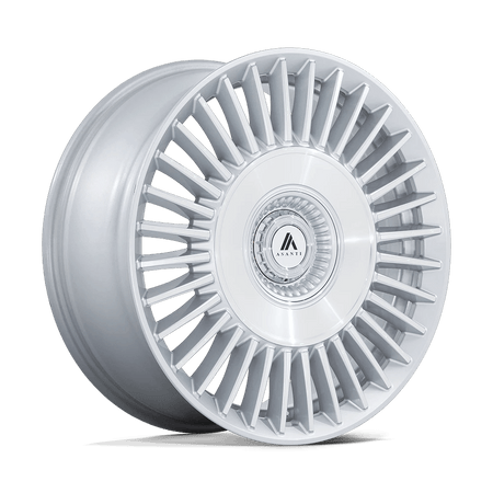 Asanti Black AB040 TIARA 22x10.5 ET45 5x107.9/4.5 Gloss Silver w/ Bright Machined Face