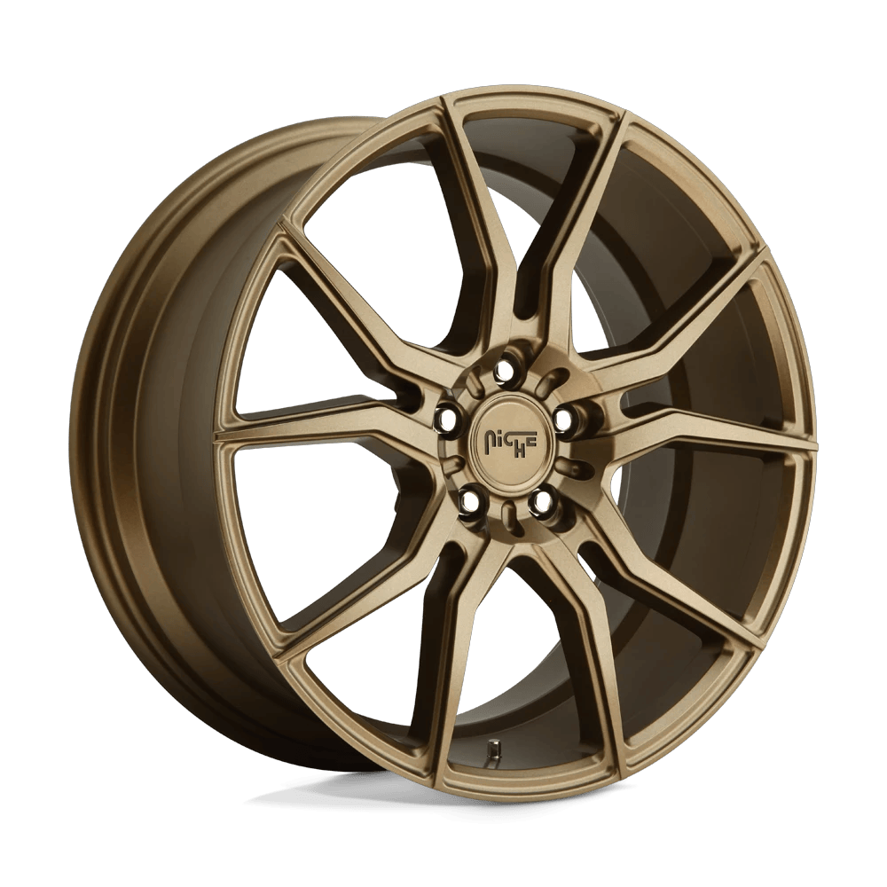 Niche 1PC M167 ASCARI 20x10 ET40 5x120 Gloss Bronze