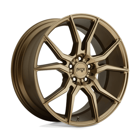 Niche 1PC M167 ASCARI 20x10 ET40 5x120 Gloss Bronze
